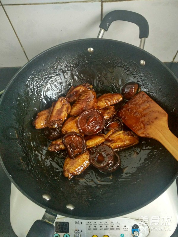 香菇可乐鸡翅