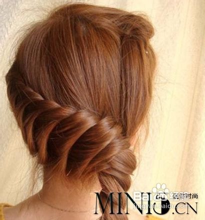 韩式淑女盘发成为他的心动女生