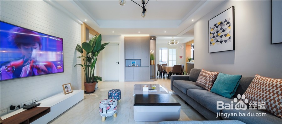 140平米现代风格装修设计效果图