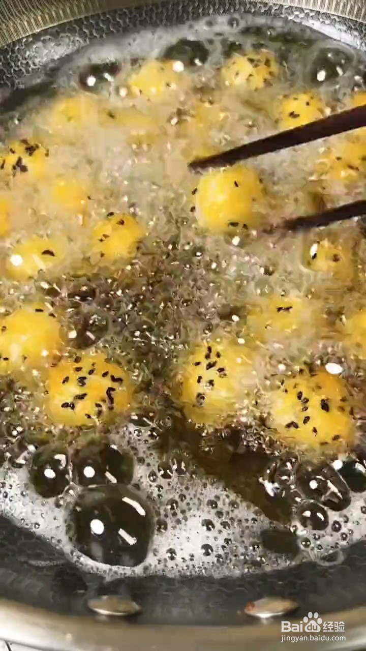 如何制作炸汤圆？