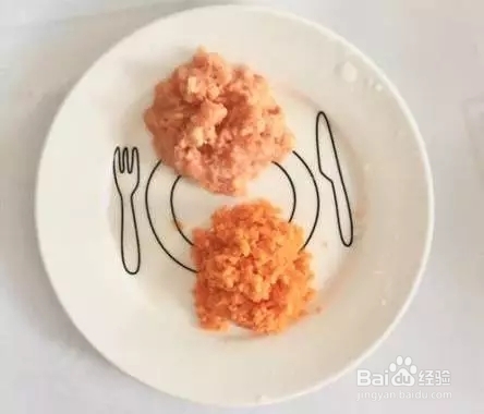 三文鱼蔬菜方块 宝宝吃了智商长2斤