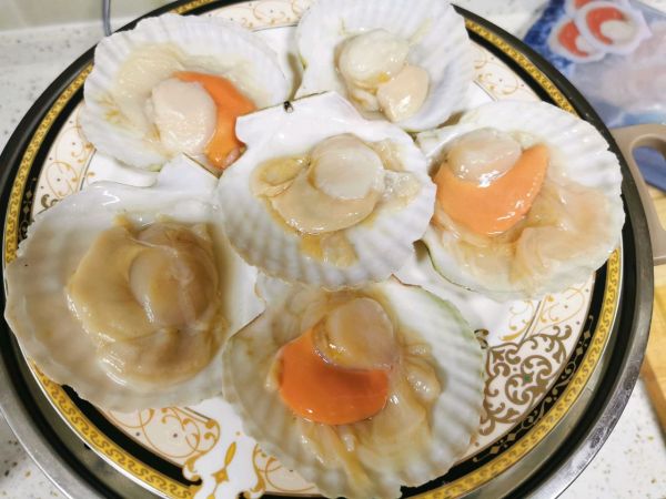 蒜蓉粉丝蒸扇贝