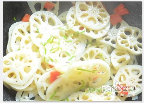 滑炒藕片家常做法