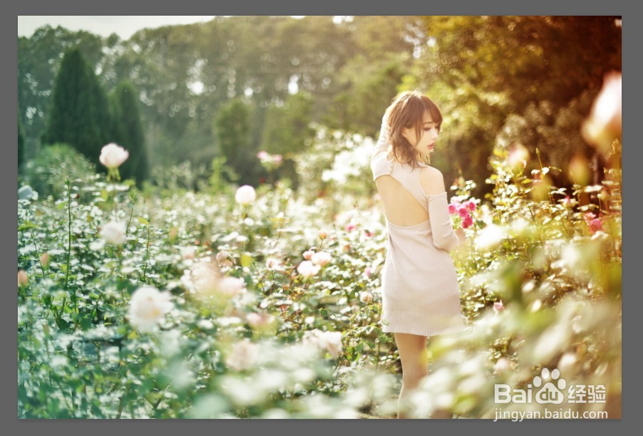 PS如何快速调出青橙色调的照片。