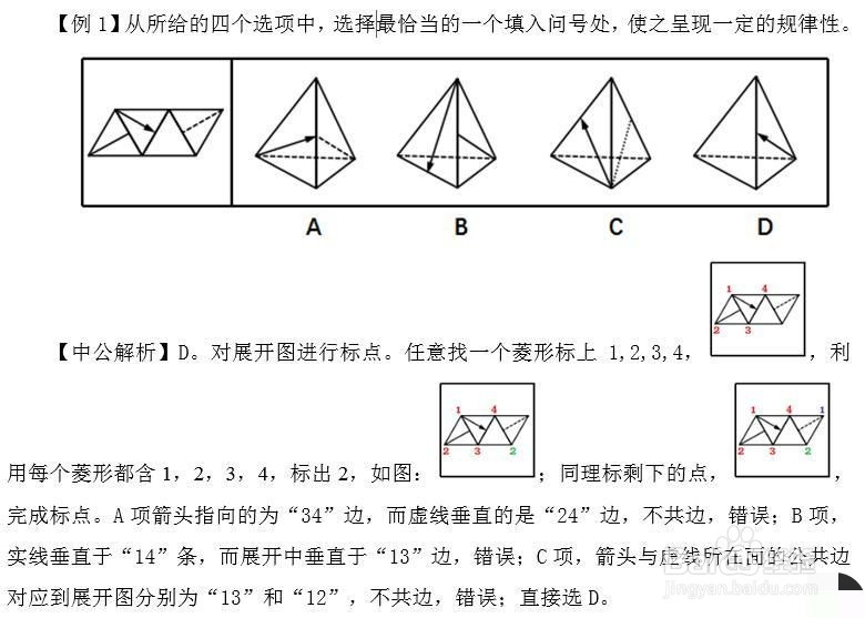 行测图形推理：“公共点法”如何快速标点？