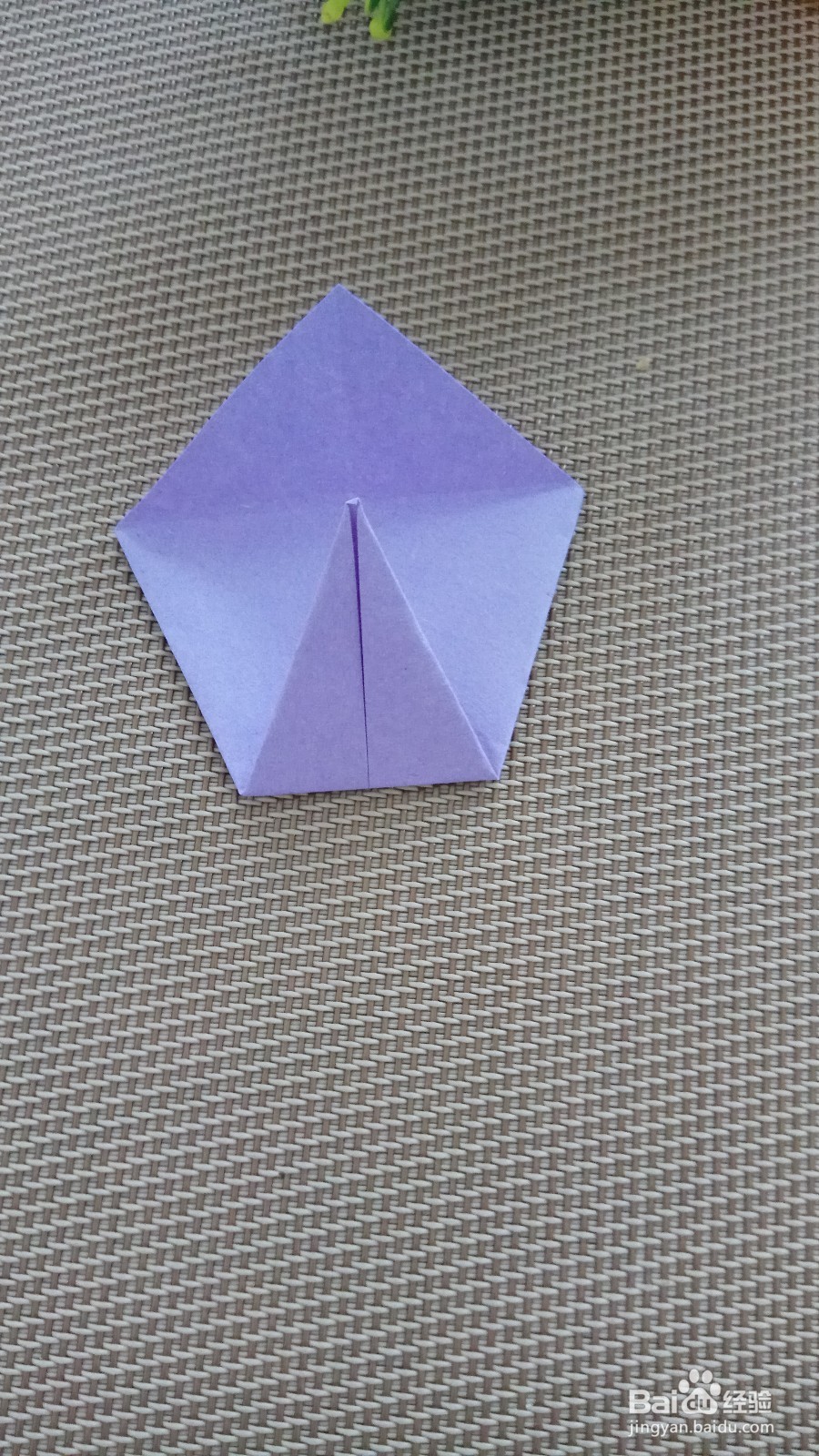 儿童折纸蘑菇的折法