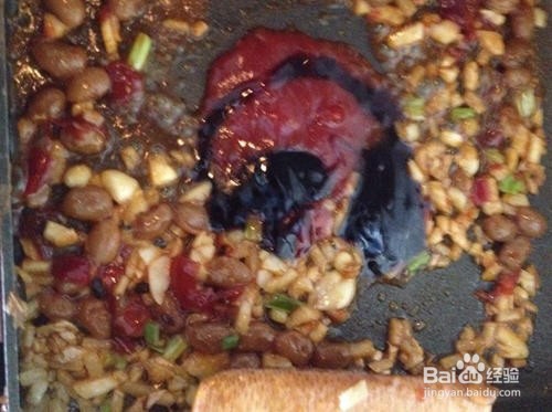 好吃的酱爆虾球小吃