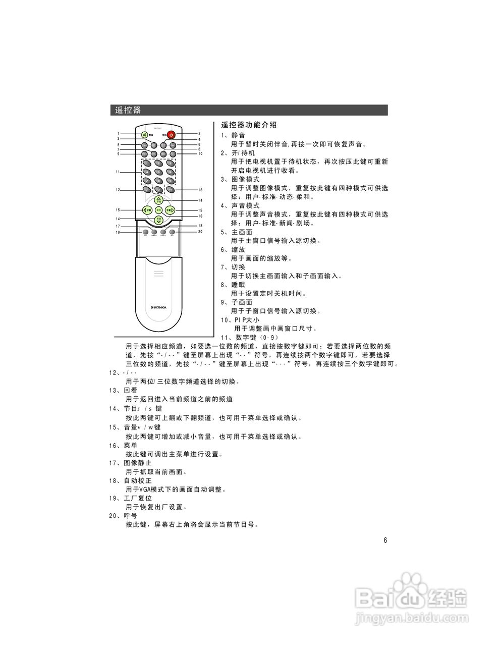 康佳LC-TM4211液晶彩电使用说明书:[1]