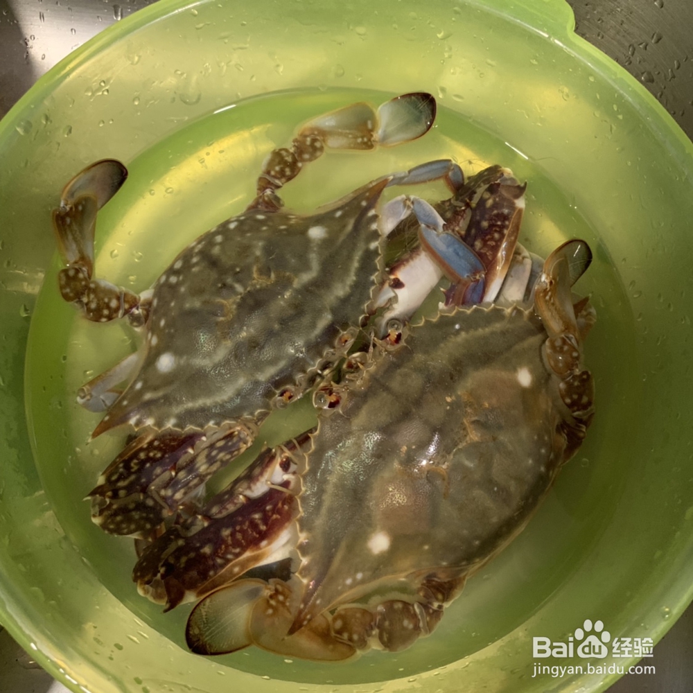 在家也能做的美味梭子蟹