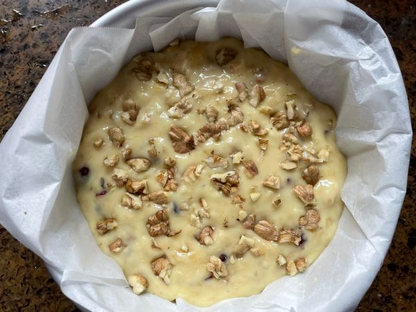 蔓越莓核桃香蕉蛋糕