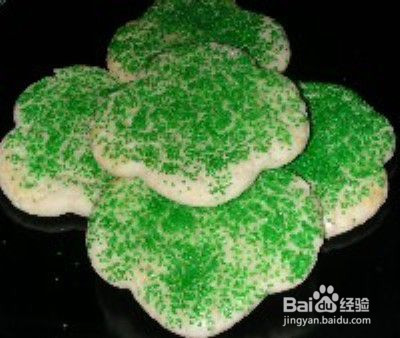 绿色圣帕特里克节点心和款待