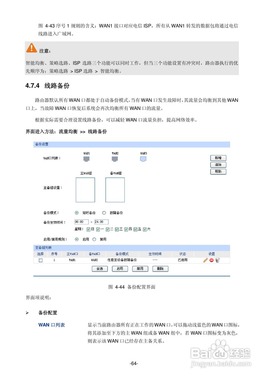 普联TP-LINK TL-ER5520G路由器使用说明书:[7]