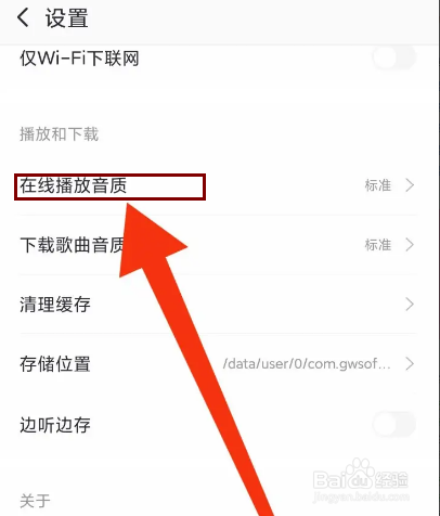 爱音乐怎么设置无损音质