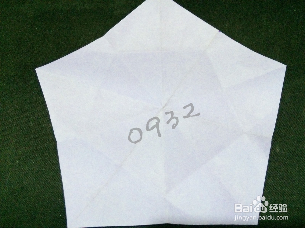 手工折纸制作：[3]五角星樱花