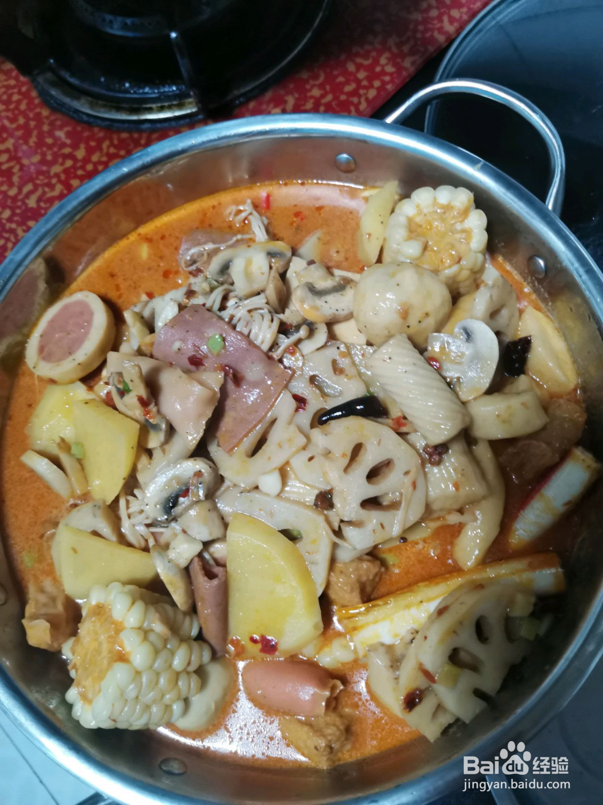 网红牛奶麻辣烫的做法