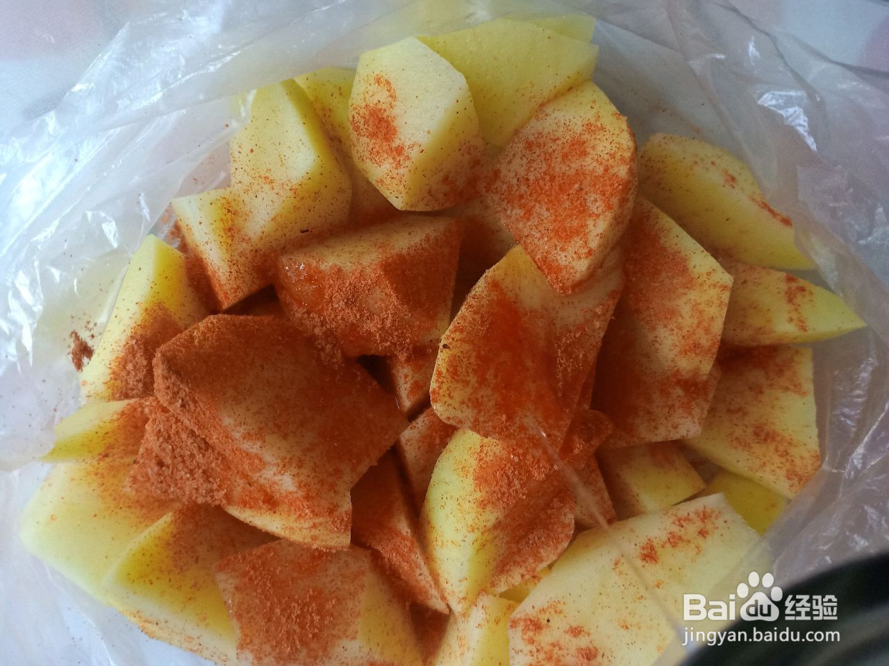 奥尔良烤薯角的做法