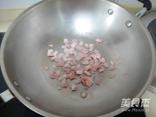 培根山药粥的做法