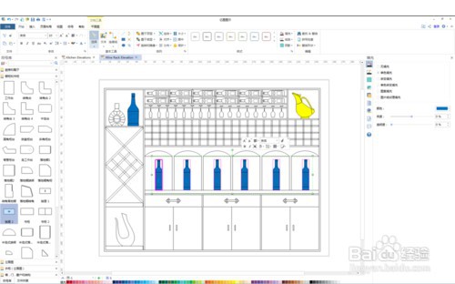 用EDRAW快速制作立面图