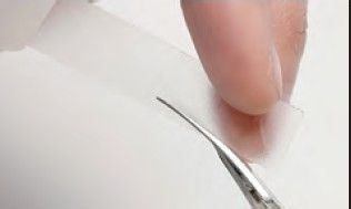 舒适自然粘贴双眼皮胶带的方法