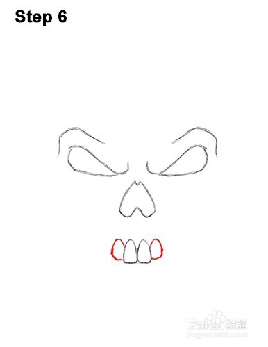 如何为万圣节画一个头骨——加菲的吃货生活