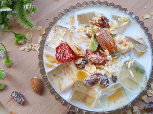 水果坚果燕麦捞