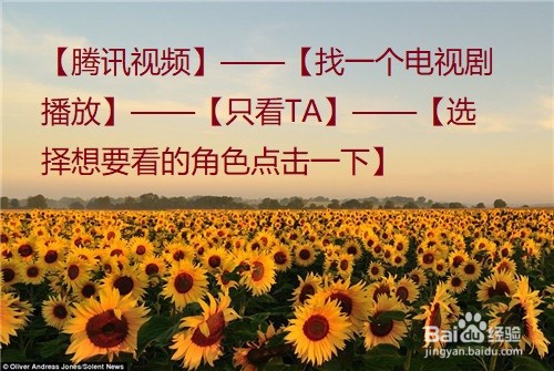 电脑端腾讯视频看视频时怎么设置只看某个人？