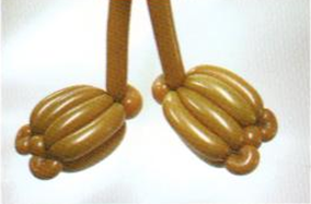 魔法气球造型系列之气球卡通狐狸(下)