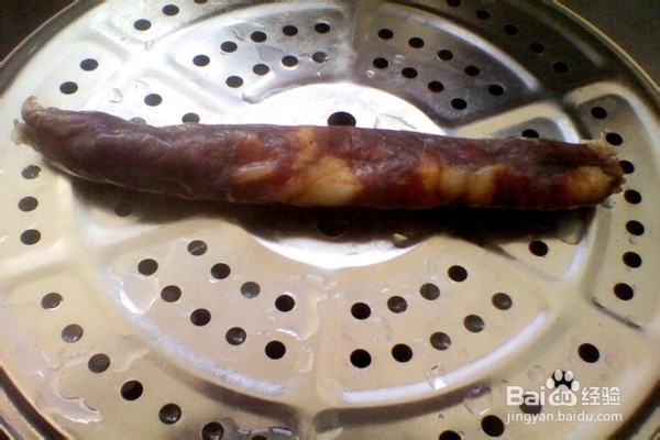 香肠油菜炒米饭------营养美味