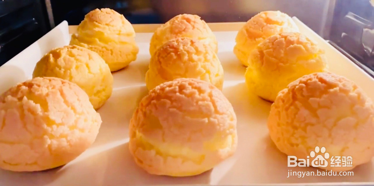 酥皮泡芙的做法