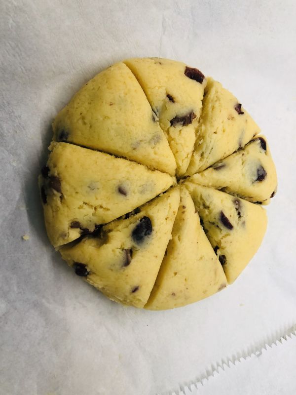 巧克力蔓越莓司康