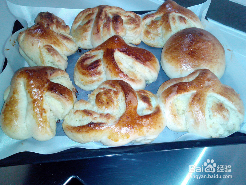 心形椰蓉面包的做法