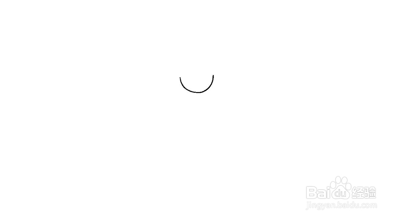 漂亮小公主简笔画步骤分解