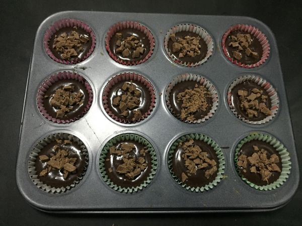 巧克力杯子蛋糕