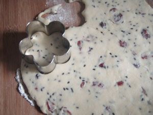 蔓越莓芝麻松饼