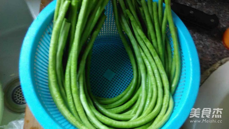 凉拌豇豆的做法