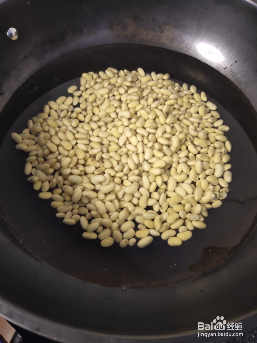 清水无油煮黄豆汤