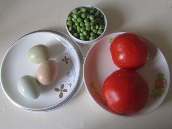 青豆番茄炒鸡蛋