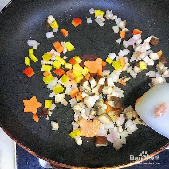 开胃时蔬炒面怎么做