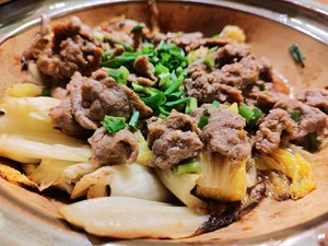 沙茶牛肉煲的做法