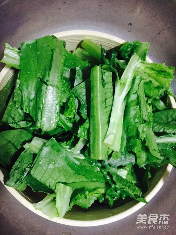 蒜蓉唛菜的做法