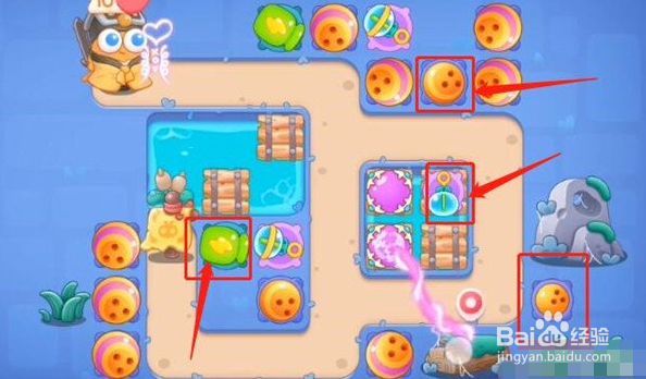 保卫萝卜4阿波道长第39关怎么过