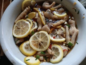 柠檬凤爪的做法