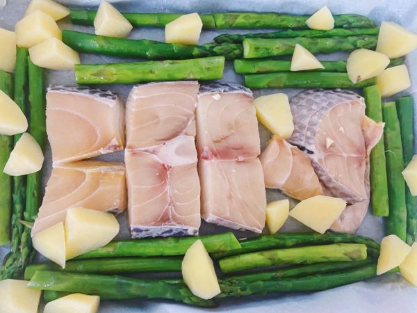 黑胡椒香烤鳕鱼