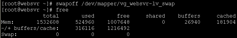 CentOS日记：[1]减小 Linux swap分区