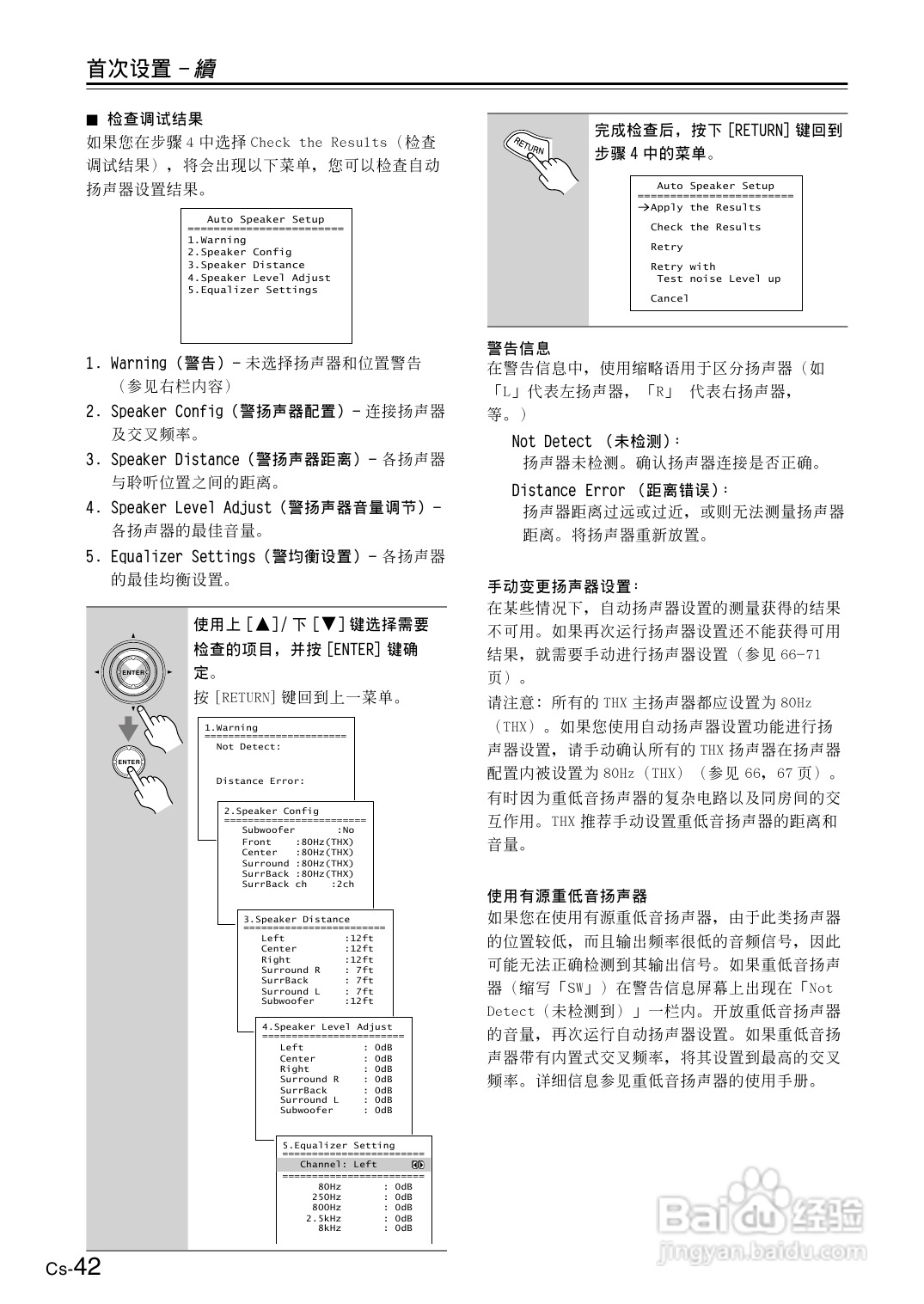 安桥AV放大机TX-SR804型使用说明书:[3]