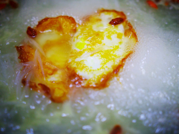 萝卜丝荷包蛋汤