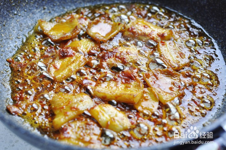 五花肉焖煎豆腐