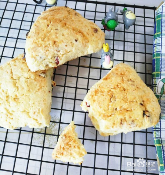如何制作淡奶油司康