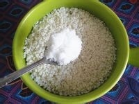 在家制作椰子饭