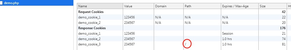 php给域名设置cookie方法